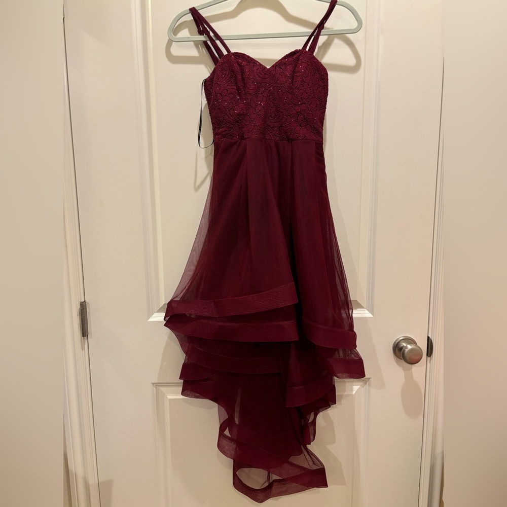 Speechless High Low Flowy Formal Dress